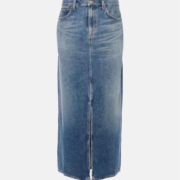 AGOLDE Denim Maxi Skirt - Picture 1 of 2